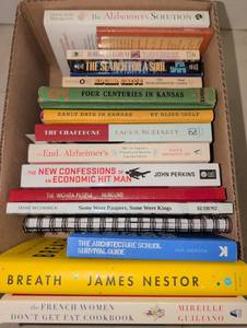 lot 2231 image: Book Lot Titles Mixed Authors Hardcover Collection Kansas history, Fiction and more