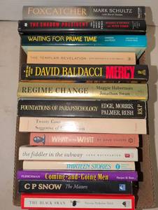 lot 2233 image: Book Lot random titles fiction and non fiction