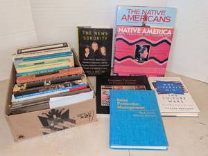 lot 2241 image: Mixed Books Lot Business Culture Native Americans Reference
