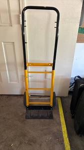 lot 2500 image: Yellow and Black Hand Truck Dolly with Metal Frame