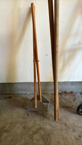 lot 2504 image: Garden tool, squeegee and pooper scooper