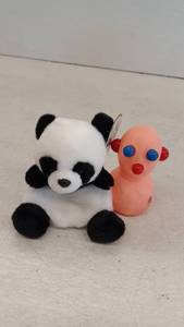 lot 10623 image: Plush Panda Toy And Squeezy Toy