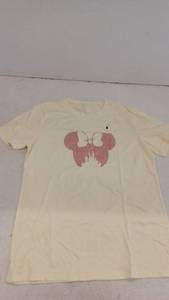 lot 10624 image: Womens Cream T-Shirt with Minnie Mouse Graphic XL