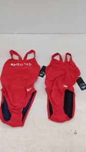 lot 10646 image: Speedo Guard and Competitive Swimsuits 2 Pack