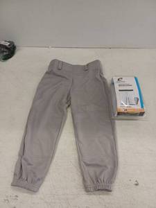 lot 10647 image: Champro Compression Boxer Short with Athletic Cup Pocket  Size SM with Easton Gray Athletic Pants size YM