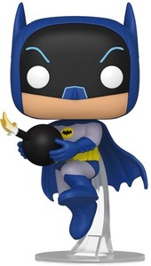 lot 10655 image: Funko POP Heroes Batman 66 Batman with Bomb Vinyl Figure