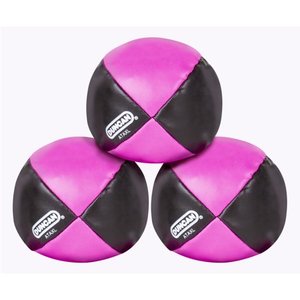 lot 10661 image: Duncan Atlatl Juggling Balls Set Pink Black