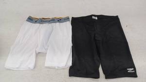 lot 10675 image: Speedo & Champro Athletic Compression Shorts Bundle