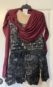 lot 10700 image: Childs Historical Costume Tunic with Cape, Large