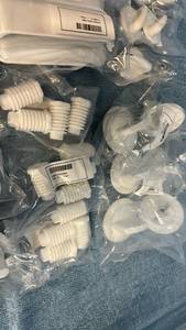 Lot of Assorted Dryer Parts and Components Sensors Tumble Wheels Knobs