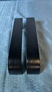 lot 2050 image: Set of Black Cabinet Handles.