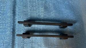 lot 2072 image: Two Bronze Cabinet or Drawer Pull Handles.