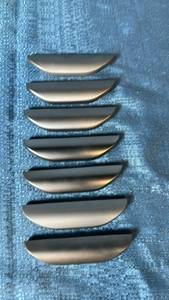 lot 2074 image: Lot of 6 Silver Cabinet or Drawer Pull Handles.