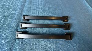 lot 2082 image: Lot of 3 Bronze Cabinet or Drawer Pull Handles.