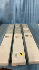 lot 3015 image: Achim Cordless GII Morningstar 1  Light Filtering Mini Window Blind 31  W x 64  L  Alabaster, LOT OF 3
