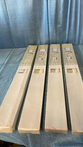lot 3026 image: Achim 1 in. GII Morningstar Cordless Vinyl Mini Blinds  35  W x 64  L, Alabaster, LOT OF 4
