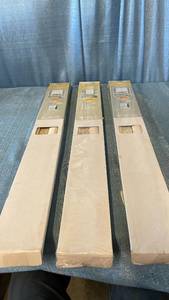 lot 3029 image: Achim 1 in. GII Morningstar Cordless Vinyl Mini Blinds  35  W x 64  L, Alabaster, LOT OF 3