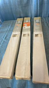lot 3032 image: Achim GII Morningstar Indoor Cordless Alabaster Vinyl Light Filtering Window Mini Blind  64  L x 36  W