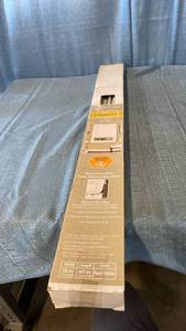 lot 3037 image: Achim GII Morningstar Indoor Cordless Pearl White Vinyl Light Filtering Window Mini Blind  64  L x 39  W