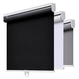 lot 79 image: AOSKY Blackout Cordless Roller Shade for Indoor Windows, 62W x 72H, Black - Retail $85