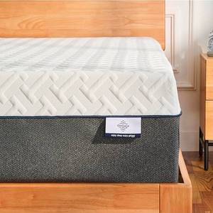 lot 98 image: 12 Inch Queen Green Tea Memory Foam Mattress for Cool Sleep & Pressure Relief, Bed in a Box, Removable Cover No Fiberglass, CertiPUR-US Certified - Retail $300