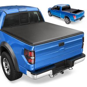 lot 99 image: Soft Roll-up 6.4 Truck Bed Tonneau Cover for Dodge Ram 1500 2002-2018, Ram 1500 Classic 19-24 (Not for New), Ram 2500 3500 2003-2026, Fleetside 6.4 ft 76.8 in Bed - Retail $155