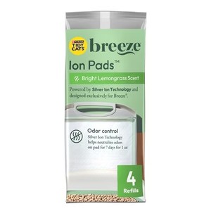 lot 2223 image: Purina Tidy Cats Breeze Cat Pads - 4 total refills