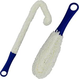 lot 2228 image: Maydahui 2 PCS Wine Bottle Flexible Cleaning Brush for Wine Decanters