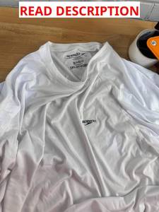 lot 2274 image: Speedo 2XL Long sleeve rash guard shirt