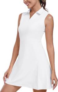 lot 2292 image: MoFiz Womens Athletic Dress Sleeveless Tennis Golf with Pockets - XS