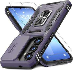 lot 2311 image: DEERLAMN for Samsung Galaxy S26 Plus Case with Screen Protector,Deep Purple