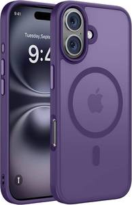 lot 2361 image: Miracase Magnetic Series iPhone 16 Case with MagSafe, Slim 6.1 inch Purple
