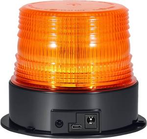 lot 2390 image: AnTom Magnetic Wireless Strobe Light Amber Warning Beacon Light for Trucks