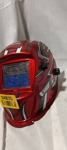 lot 34825 image: Chicago Electric Red Welders Helmet