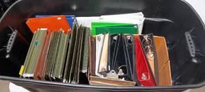 lot 34838 image: Large supply of 3 ring binders and File folders