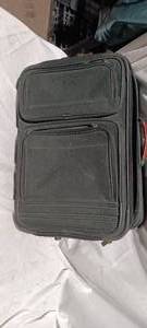 lot 34843 image: Black Travel suitcase with zippers