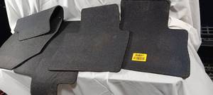 lot 34851 image: Set of 4 Black carpet car floor mats