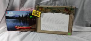 lot 34859 image: 500-piece puzzle, dates to remember board