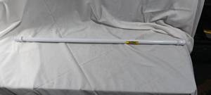 lot 34860 image: White Shower curtain rod