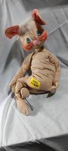 lot 34865 image: Vintage Chad Valley Bonzo plush toy from the 1920s1930s
