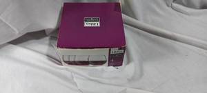 lot 34874 image: Set of 4 stemless red wine glasses in a box