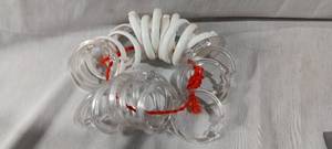 lot 34913 image: Two sets of shower curtain rings