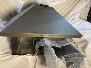 lot 34559 image: General Electric New Wall Vent Hood.