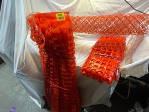 lot 34606 image: Snow Fence Color Orange