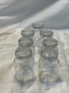 lot 34613 image: White GMC Shot Glasses