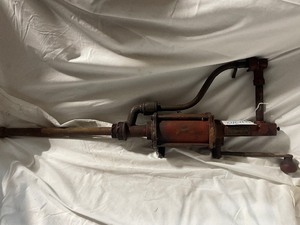 lot 34649 image: Antique Decorations - Water Pump. s301 Red Jacket MFG. Co.