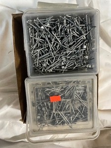 lot 34651 image: NEW - 2 - Cases Builders Choice Hot Dip Galv. Box Nails.