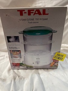 lot 34659 image: NEW - T-Fal Steam Cuisine 700 Hi Speed Food Steamer.