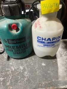 lot 34670 image: Chapin Bleach & Disinfesctant & Lawn & Garden Sprayer.