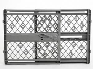 lot 3676 image: North States MyPet Paws Portable Pet Gate 26-40